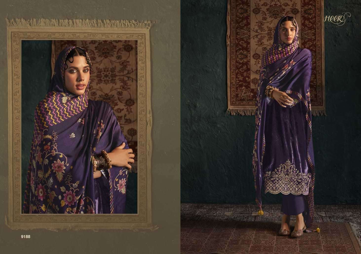 Kimora Heer Salam E Ishq Printed Salwar Suits Wholesale catalog
