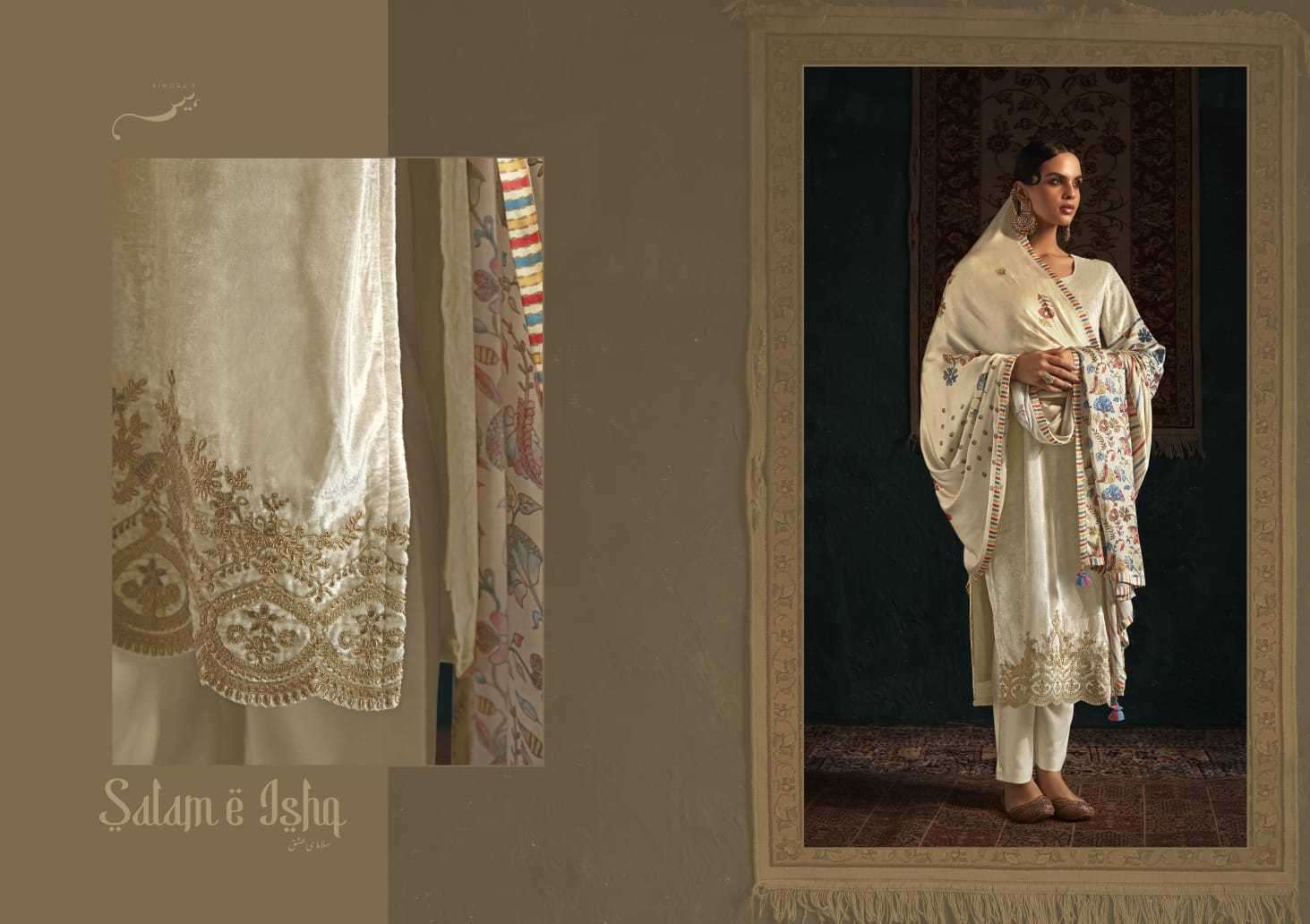 Kimora Heer Salam E Ishq Printed Salwar Suits Wholesale catalog