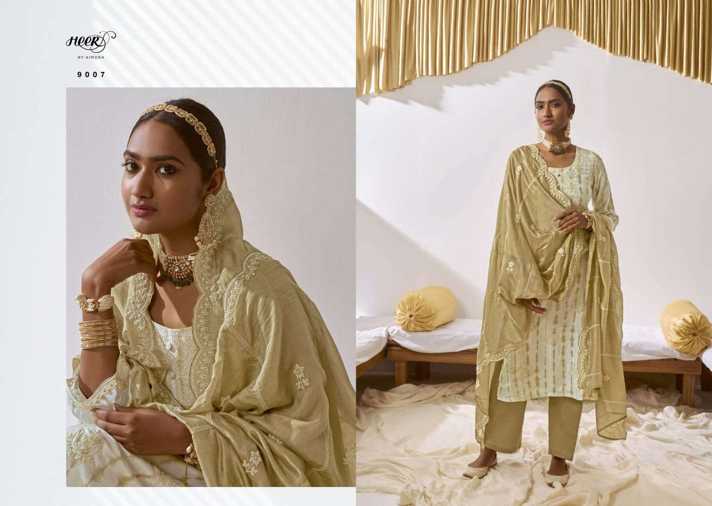 Kimora HEER SUHANI Designer Heavy Salwar Kameez Wholesale catalog