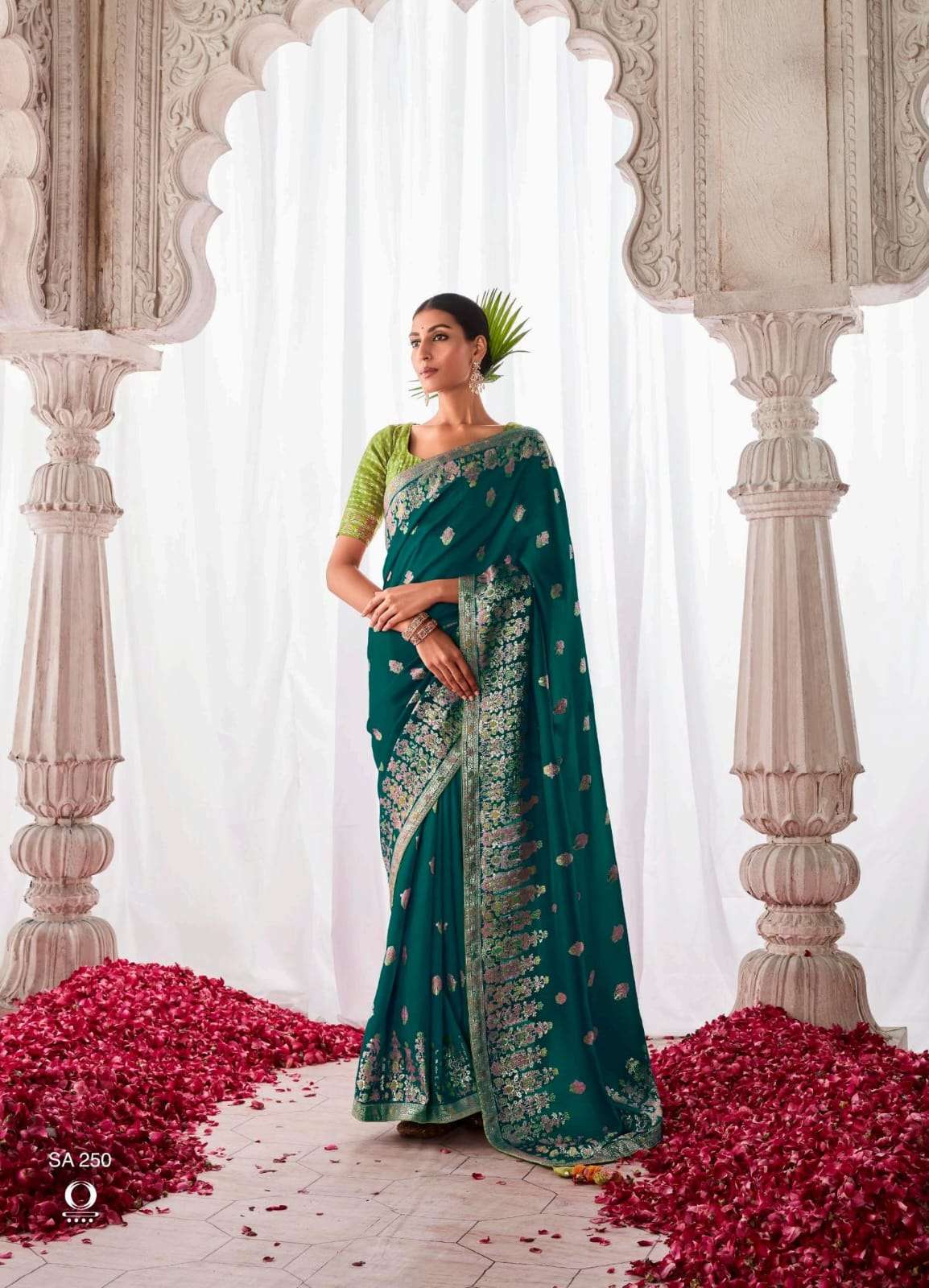 Kimora Sindhuri Asiana Dola Silk Designer Saree Wholesale catalog