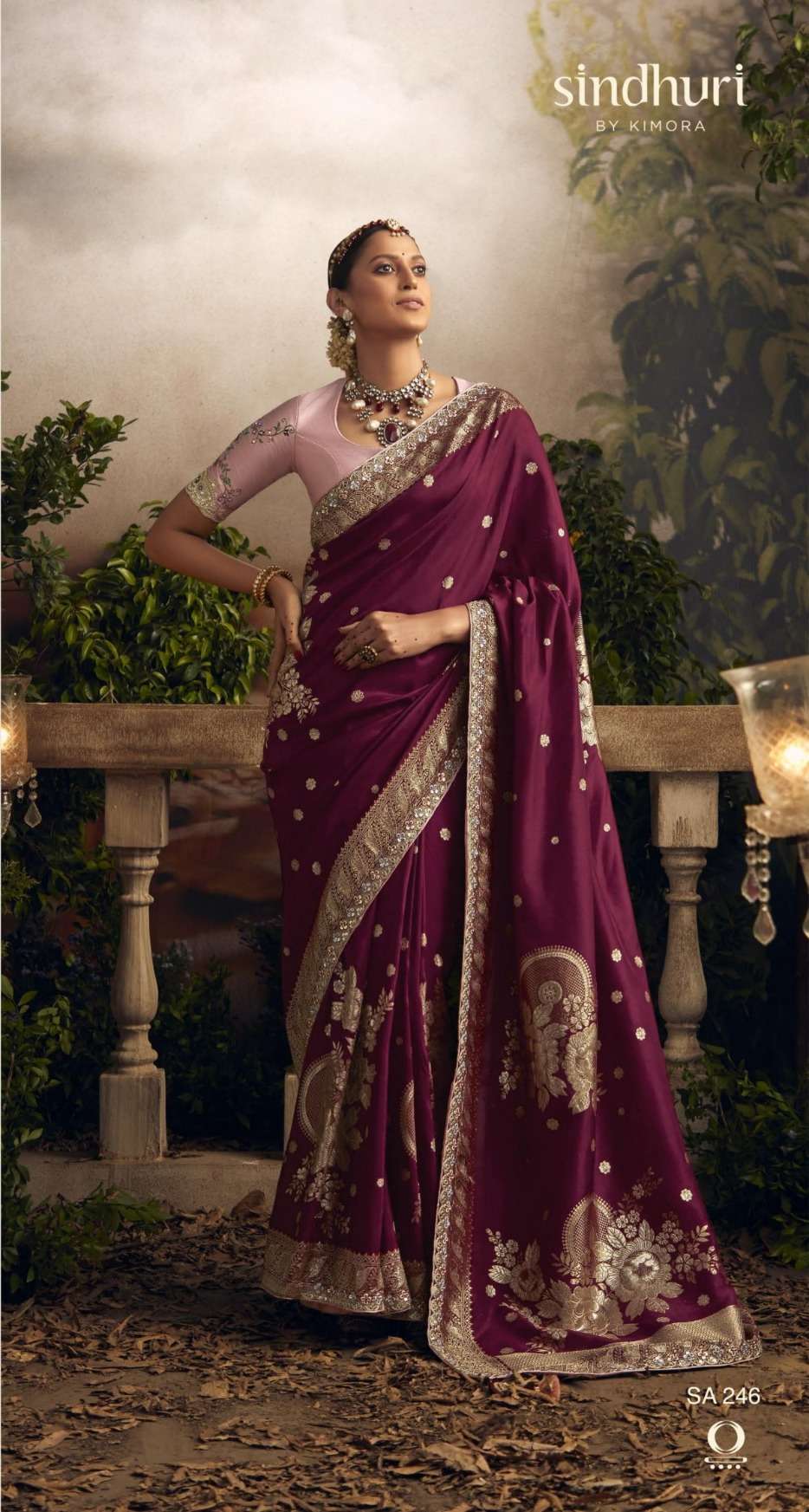 Kimora Sindhuri Radha Rani Embroidery Sarees Wholesale catalog