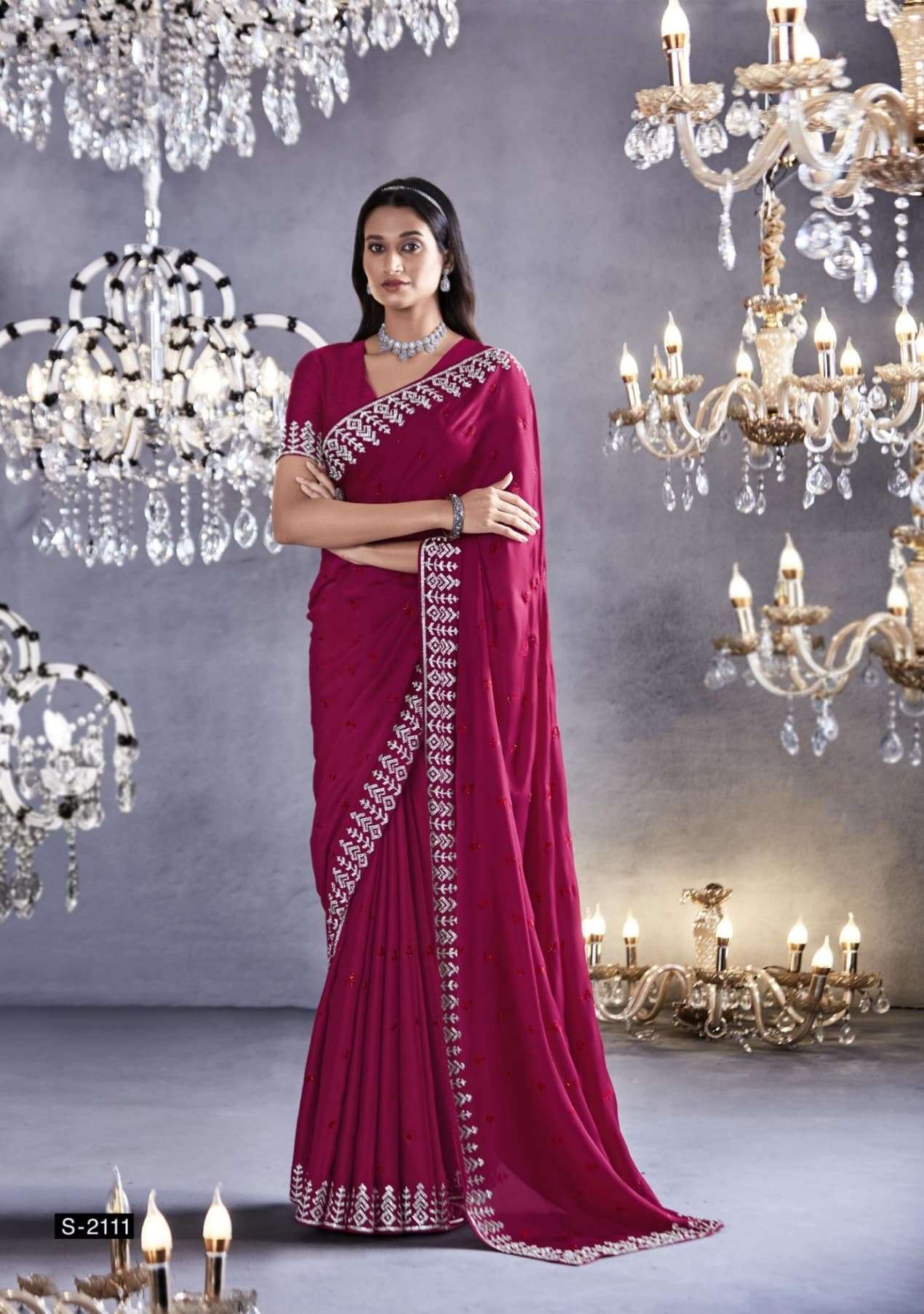 Kimora Zarkan Heavy Viscose Designer Sarees Wholesale catalog