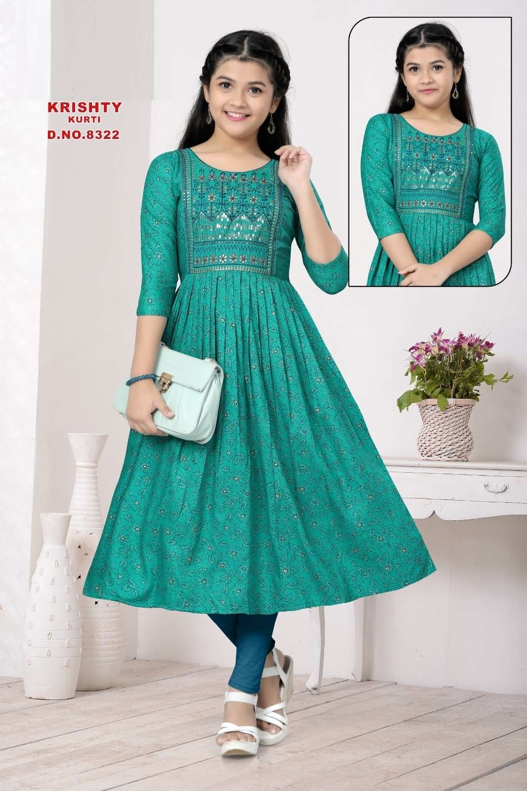 Krishty Daughter Rayon Printed Kurti Wholesale catalog