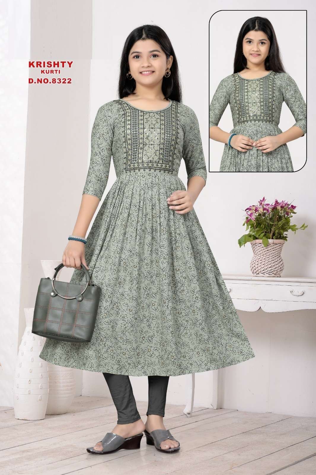 Krishty Daughter Rayon Printed Kurti Wholesale catalog