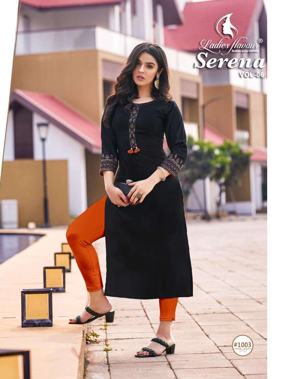 L.f Serena vol-6 Kurti Wholesale catalog