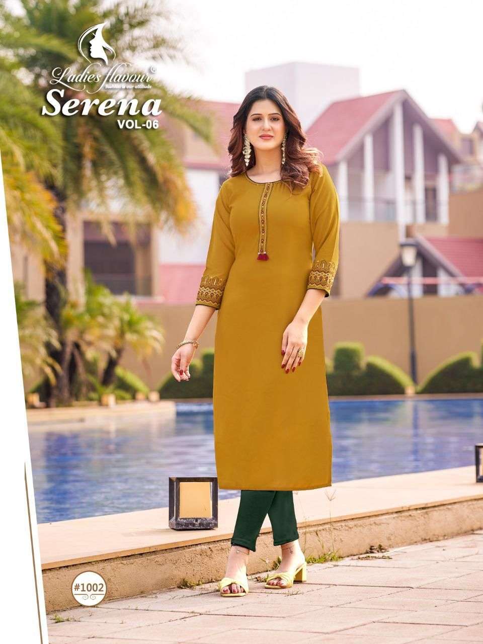 L.f Serena vol-6 Kurti Wholesale catalog