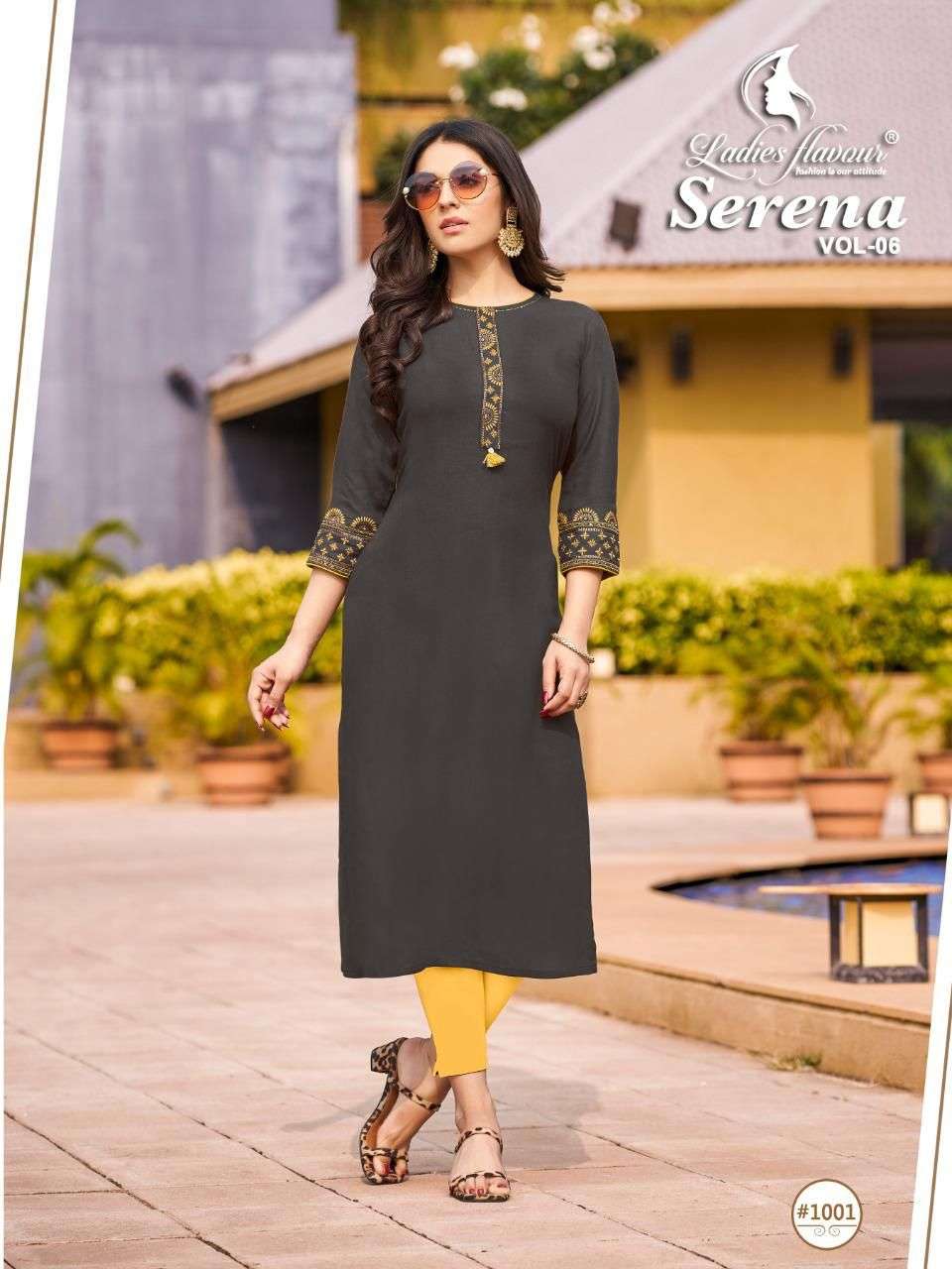 L.f Serena vol-6 Kurti Wholesale catalog