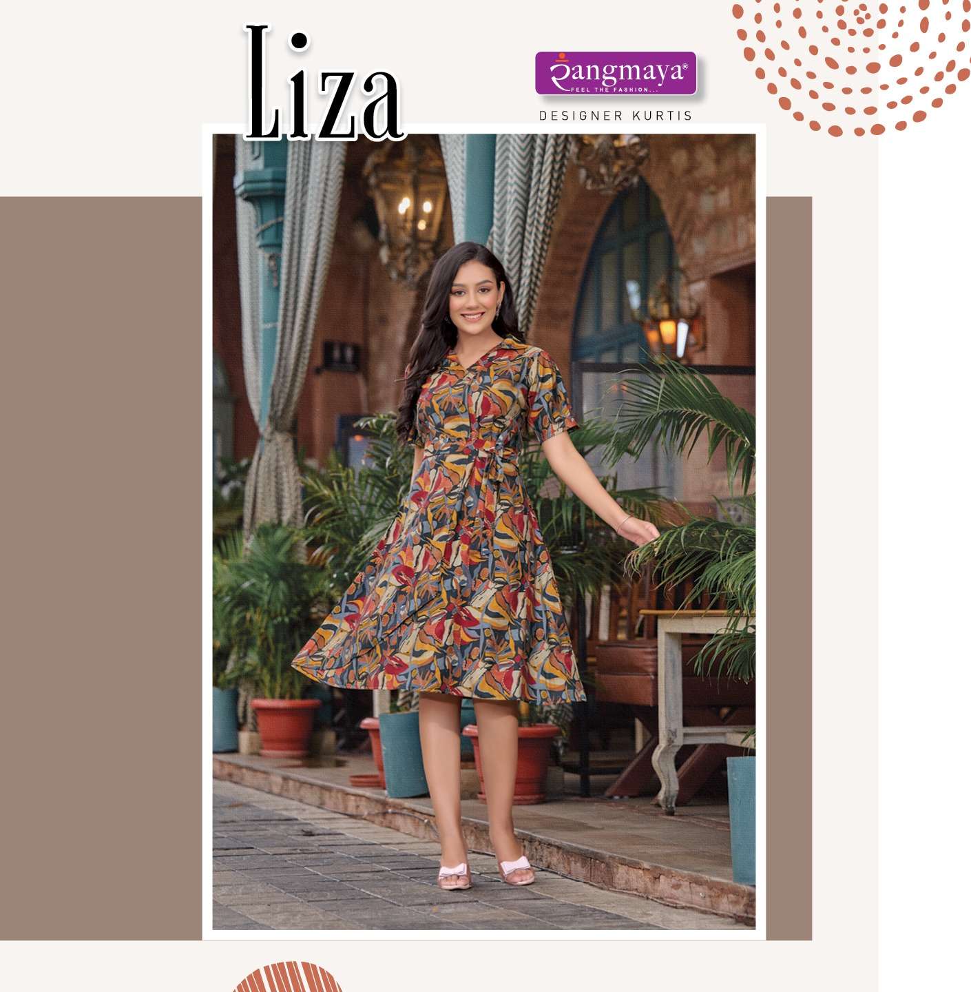LIZA Modal Print Kurti Wholesale catalog