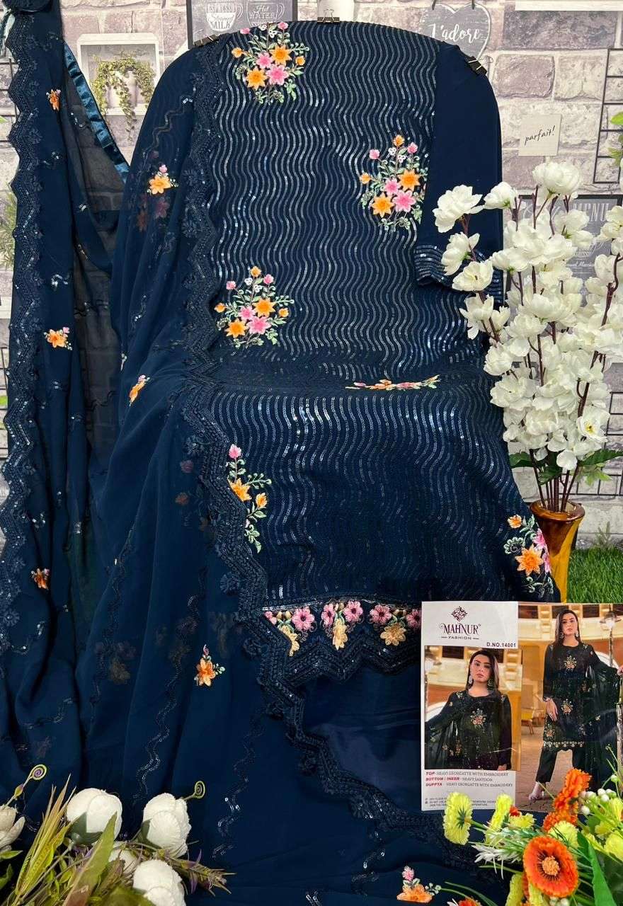 Mahnur Emaan Adeel Premium Collection 14 Salwar Kameez Wholesale catalog
