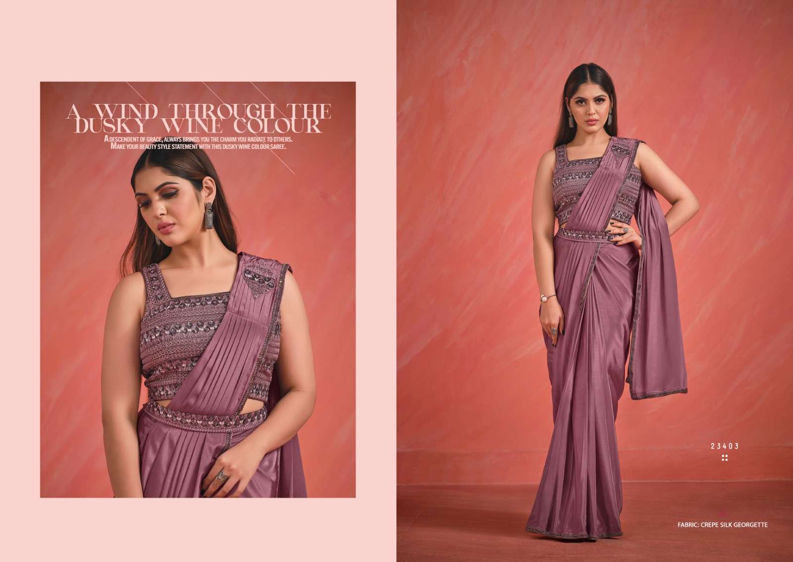 Mahotsav Mohmanthan 23400 Ready To Wear Saree Wholesale catalog