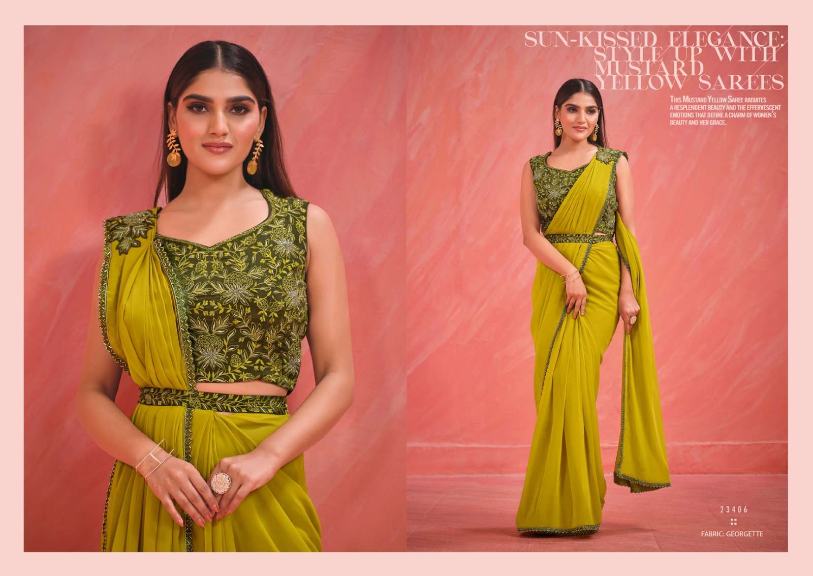 Mahotsav Mohmanthan 23400 Ready To Wear Saree Wholesale catalog