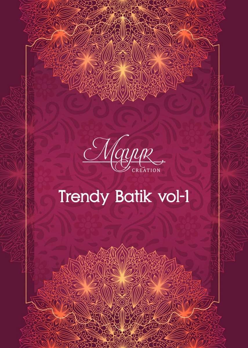 Mayur Trendy Batik Vol-1 -Dress Material -Wholesale Catalog