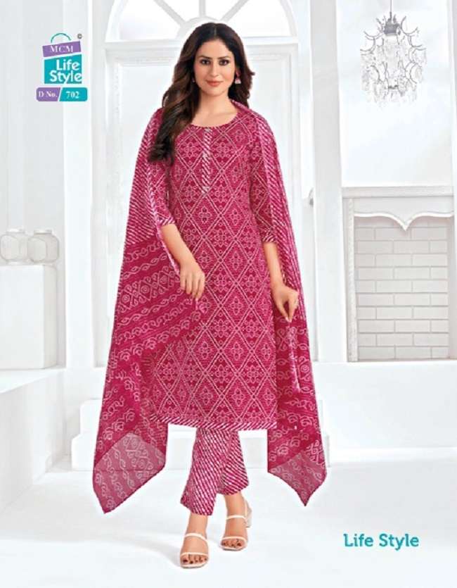 MCM Lifestyle Vol-7-Dress Material -Wholesale Catalog