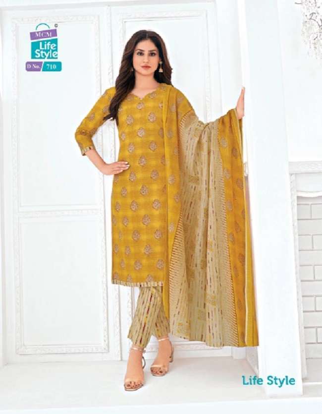 MCM Lifestyle Vol-7-Dress Material -Wholesale Catalog