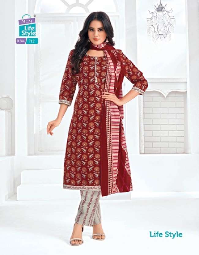 MCM Lifestyle Vol-7-Dress Material -Wholesale Catalog