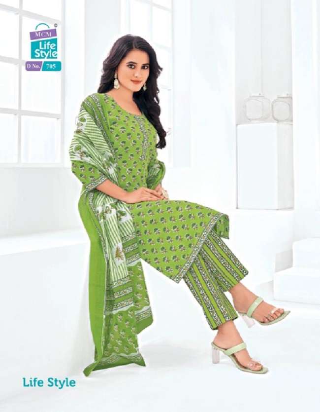 MCM Lifestyle Vol-7-Dress Material -Wholesale Catalog