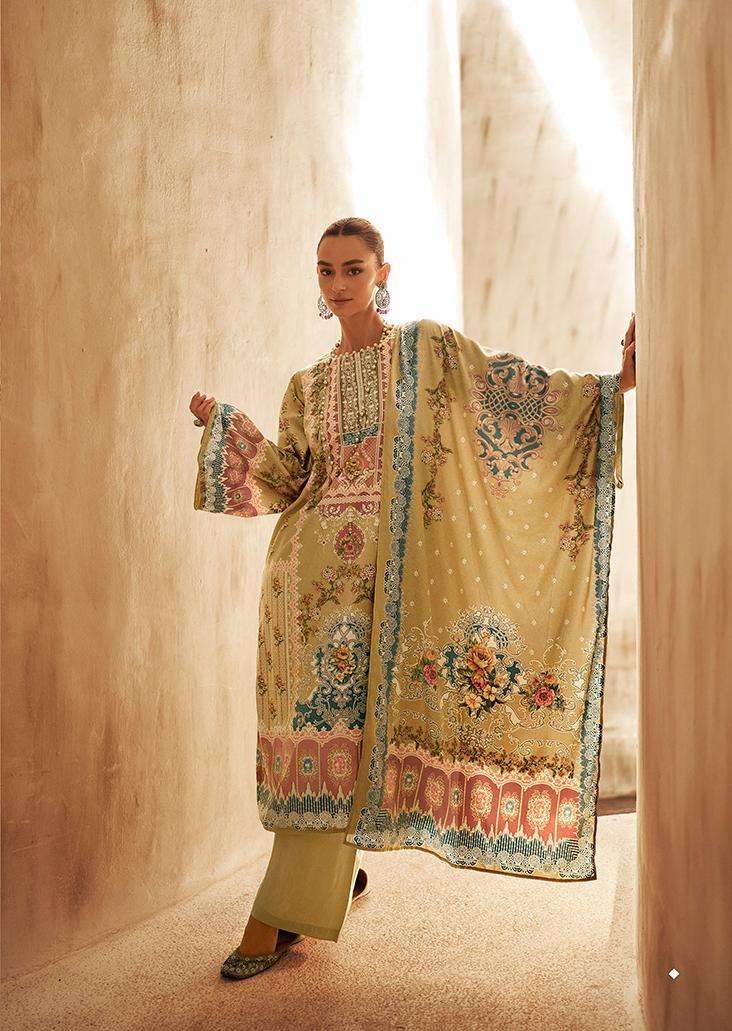 Mumtaz Elan Pashmina Velvet Dress Material Wholesale catalog