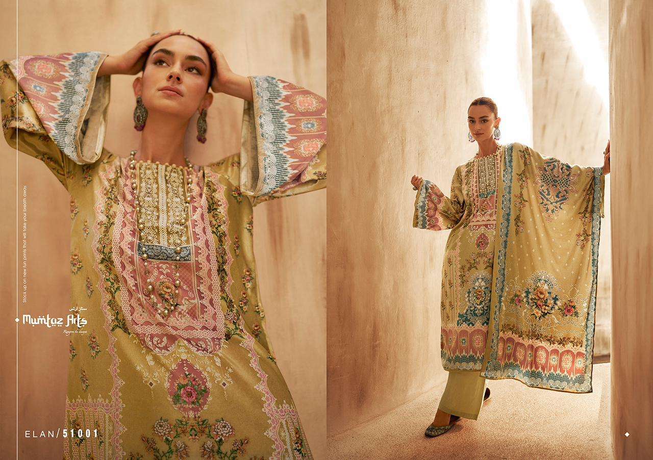 Mumtaz Elan Pashmina Velvet Dress Material Wholesale catalog