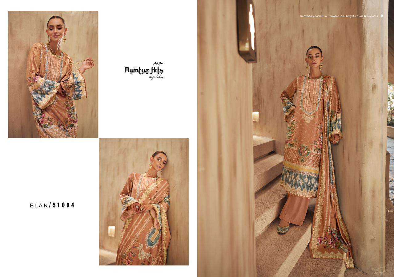 Mumtaz Elan Pashmina Velvet Dress Material Wholesale catalog