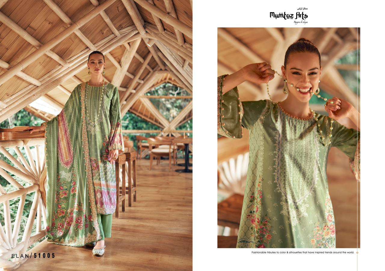 Mumtaz Elan Pashmina Velvet Dress Material Wholesale catalog
