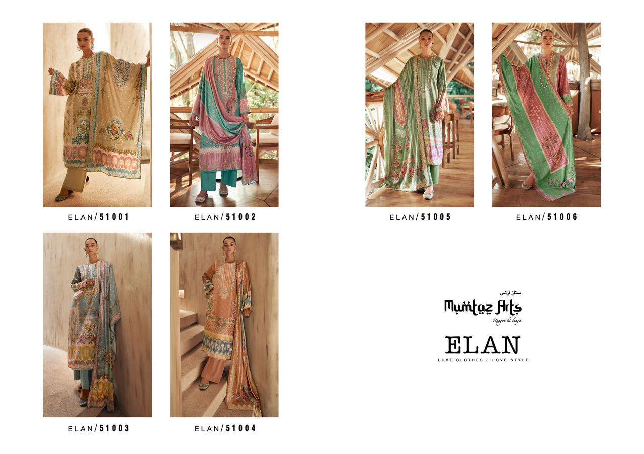 Mumtaz Elan Pashmina Velvet Dress Material Wholesale catalog
