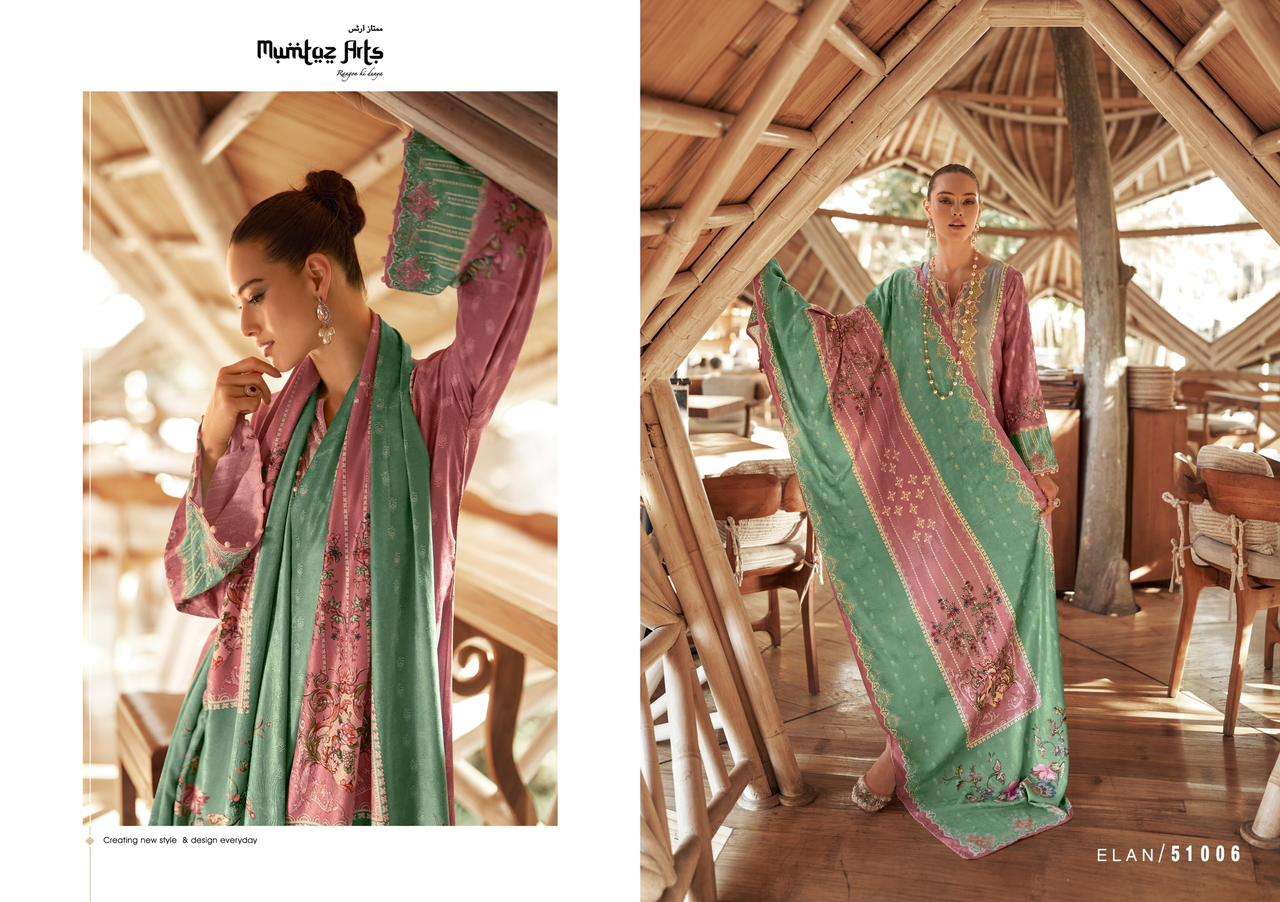 Mumtaz Elan Pashmina Velvet Dress Material Wholesale catalog