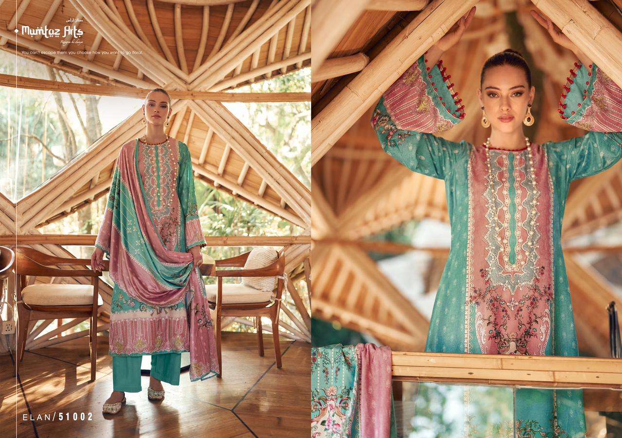 Mumtaz Elan Pashmina Velvet Dress Material Wholesale catalog