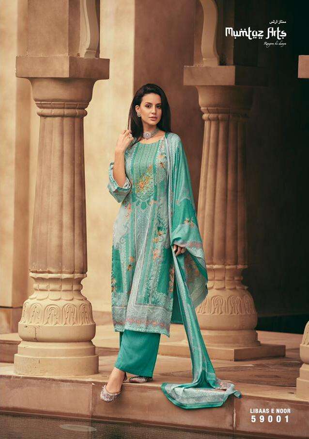 Mumtaz Libaas E Noor Printed Pashmina Salwar Kameez Wholesale catalog