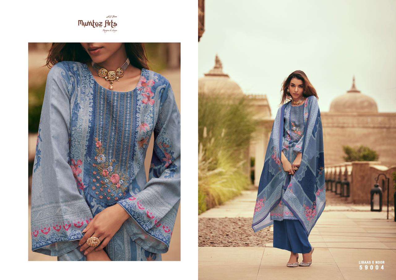 Mumtaz Libaas E Noor Printed Pashmina Salwar Kameez Wholesale catalog