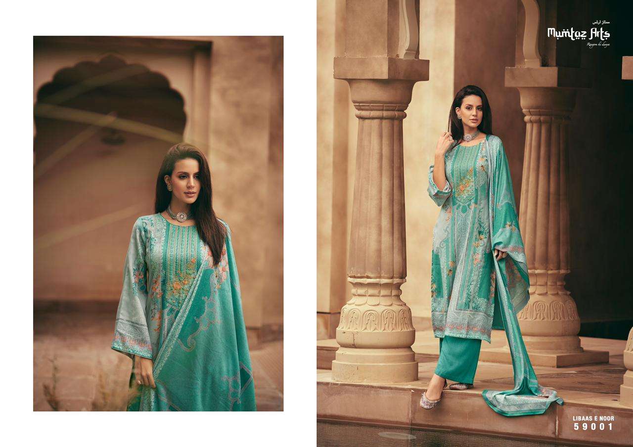Mumtaz Libaas E Noor Printed Pashmina Salwar Kameez Wholesale catalog