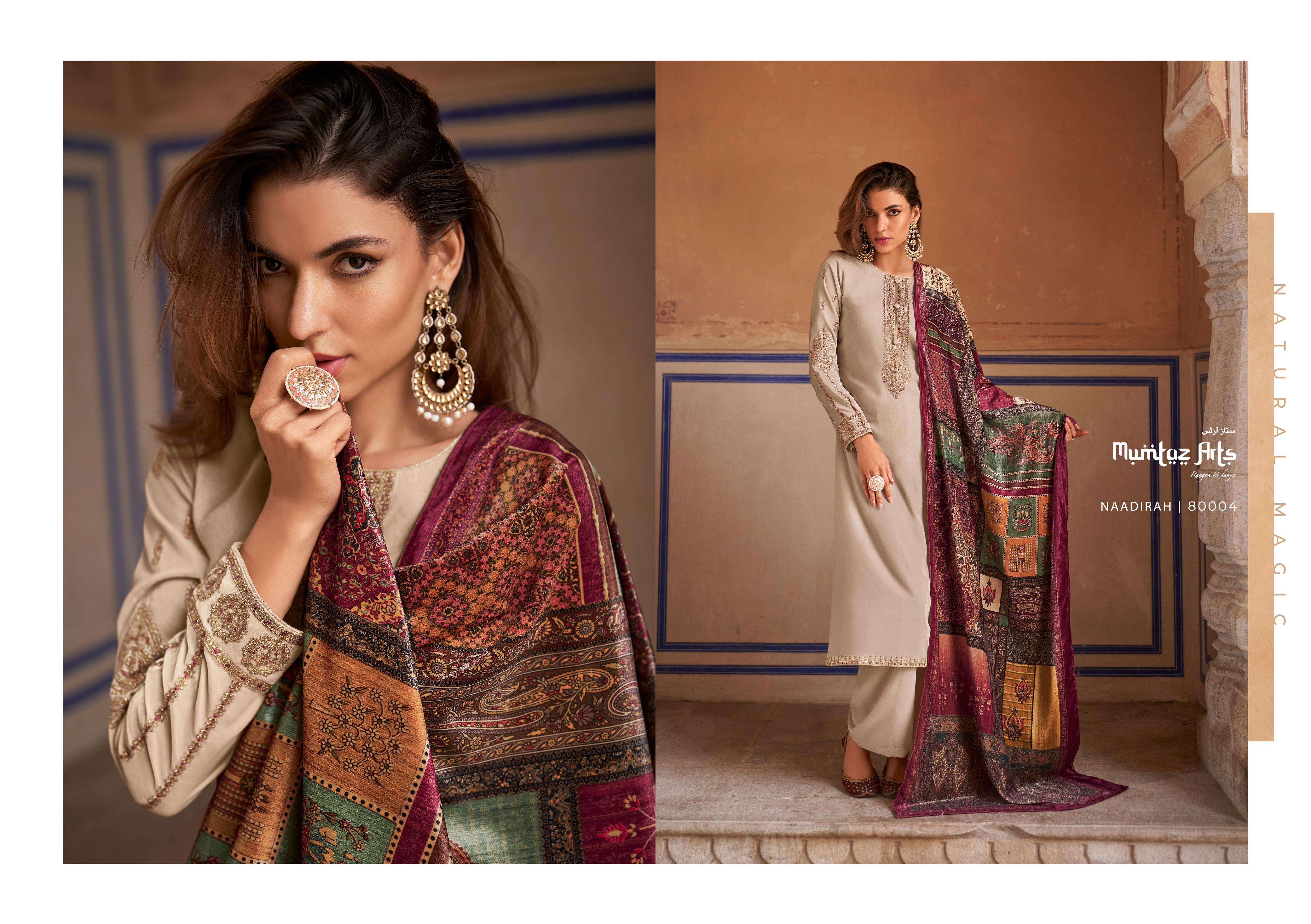 Mumtaz Naadirah Exclusive Velvet Salwar Kameez Wholesale catalog