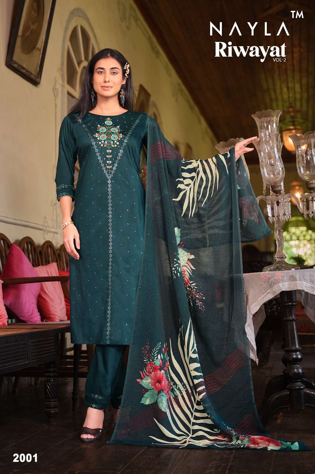 NAYLA RIWAYAT VOL-2 Kurti Wholesale catalog