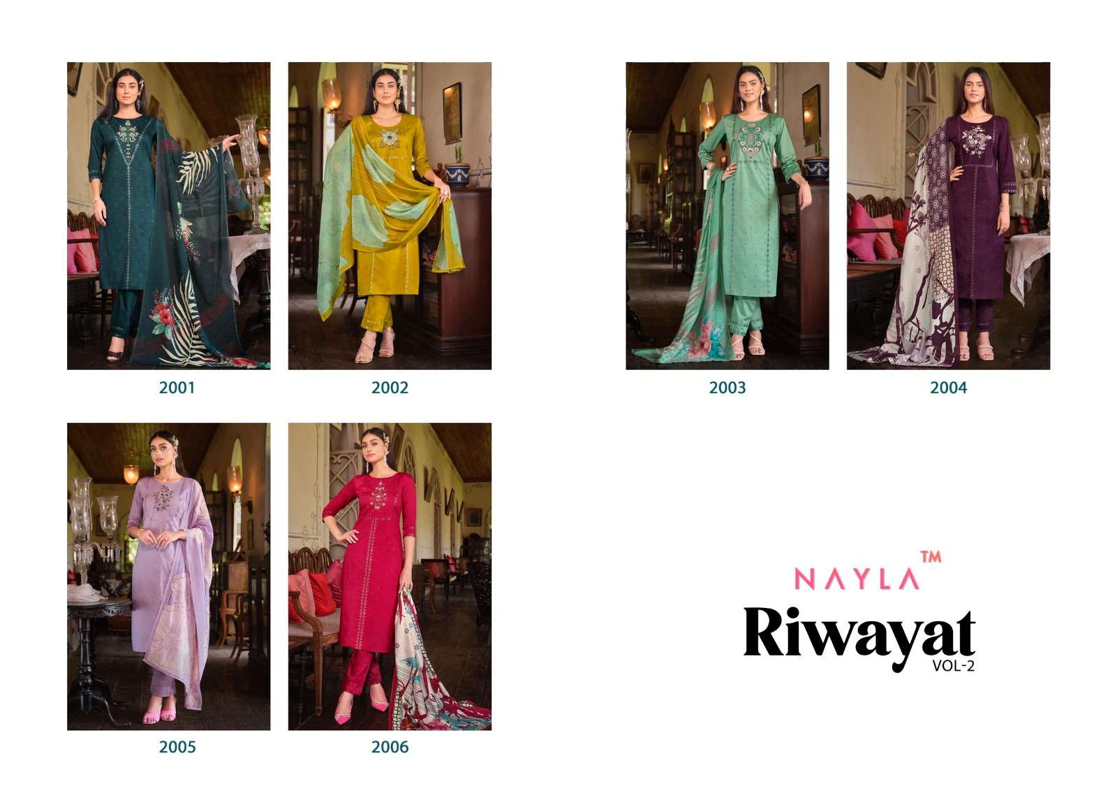 NAYLA RIWAYAT VOL-2 Kurti Wholesale catalog