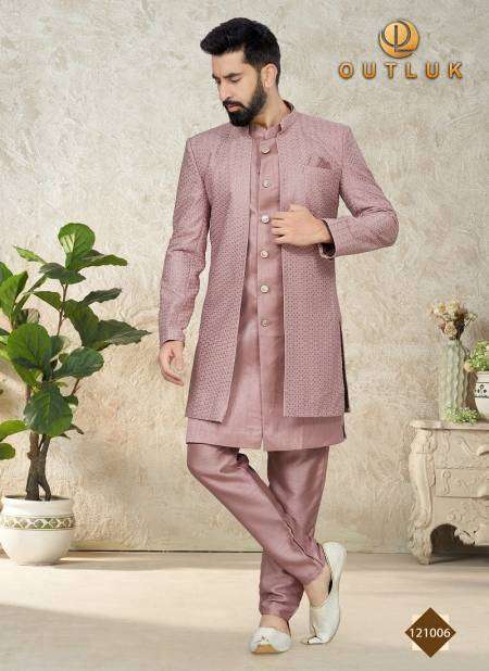 Outluk Vol 121 Mens Kurta Pajama With Jacket Wholesale catalog