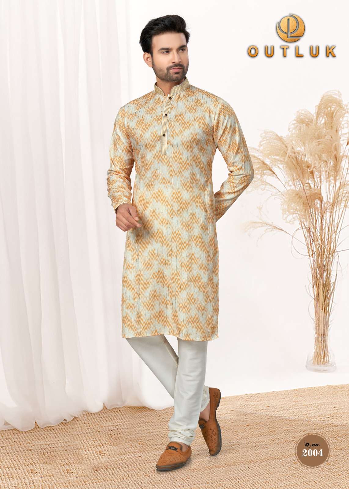 Outluk Wedding Collection Vol 2 Mens Wear Kurta Wholesale catalog