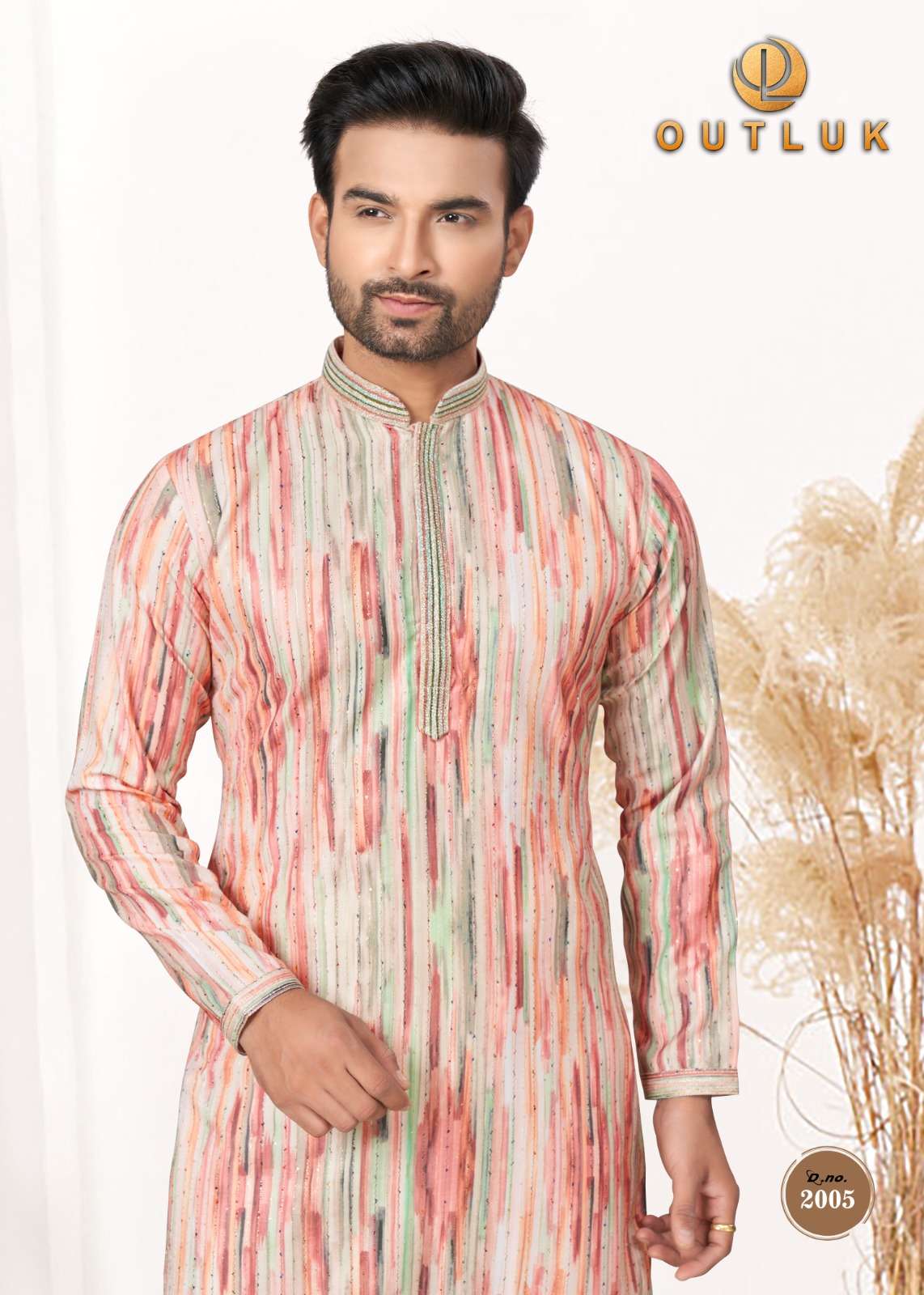 Outluk Wedding Collection Vol 2 Mens Wear Kurta Wholesale catalog