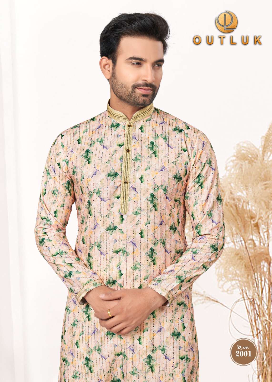 Outluk Wedding Collection Vol 2 Mens Wear Kurta Wholesale catalog