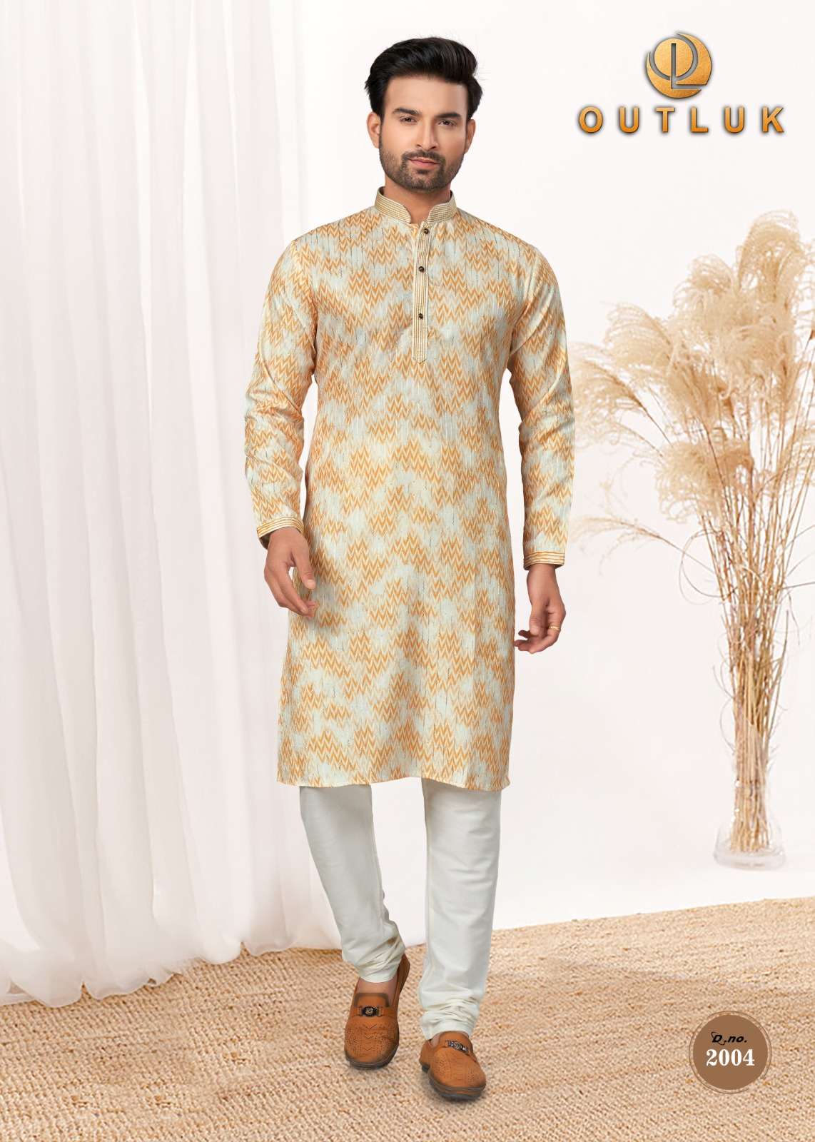 Outluk Wedding Collection Vol 2 Mens Wear Kurta Wholesale catalog