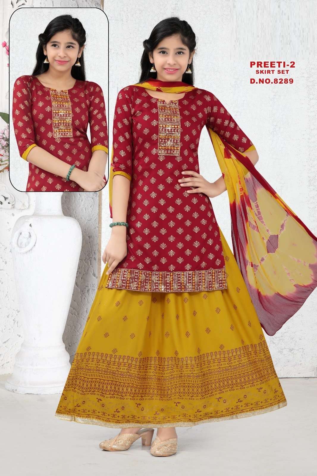 Preeti 2 Rayon Printed Kurti Wholesle catalog
