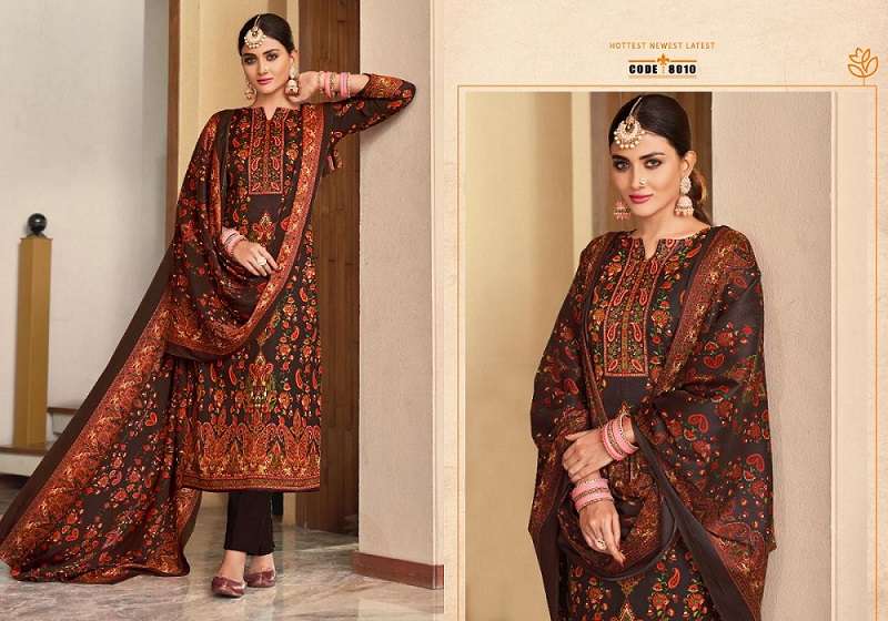Radhe Fab Kashmir Ki Kali Vol-8 -Dress Material -Wholesale Catalog