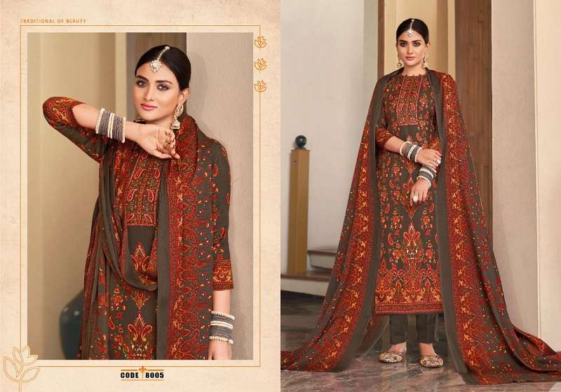 Radhe Fab Kashmir Ki Kali Vol-8 -Dress Material -Wholesale Catalog