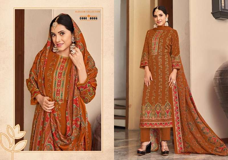 Radhe Fab Kashmir Ki Kali Vol-8 -Dress Material -Wholesale Catalog