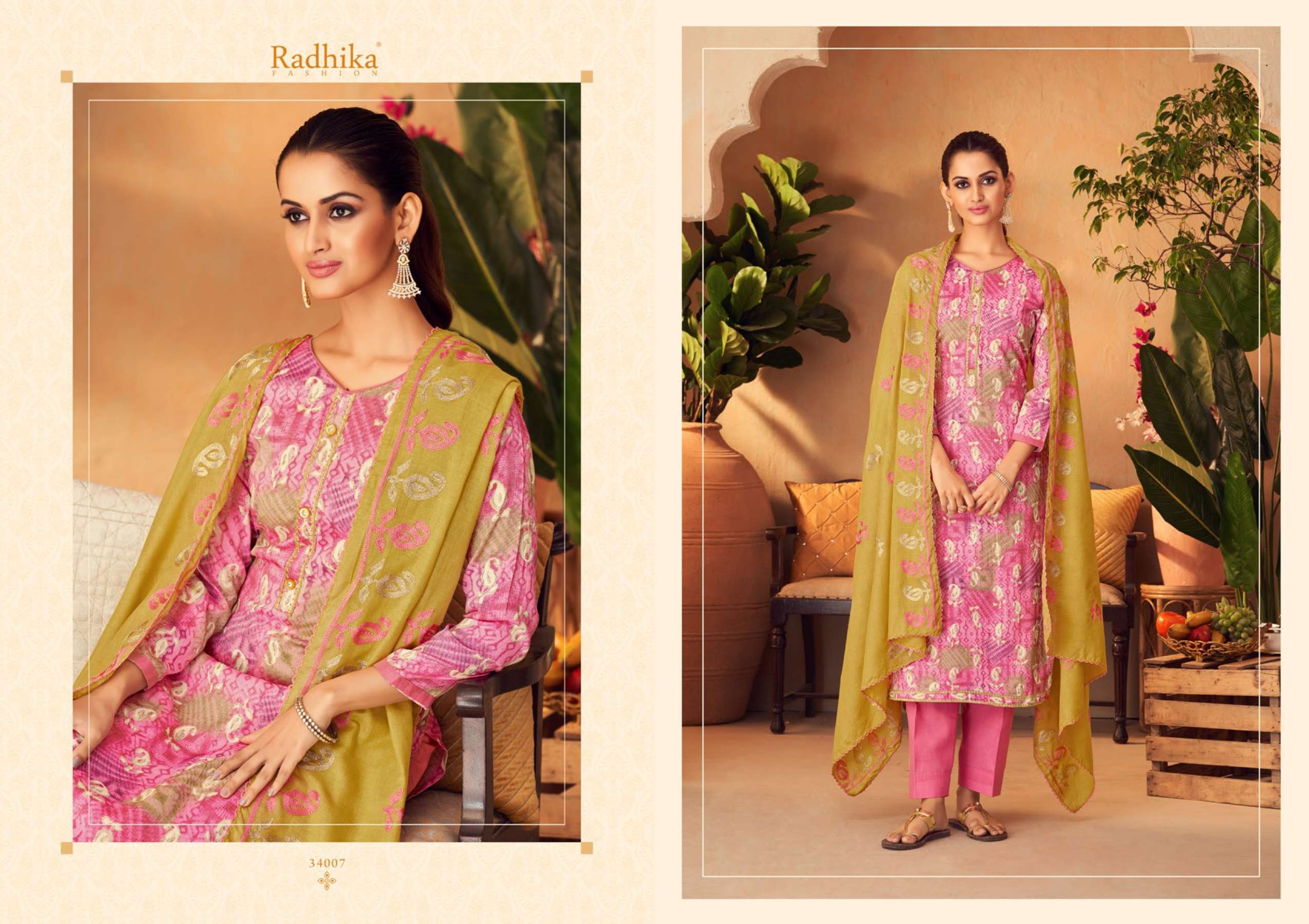 Radhika Blossom 11 Ready Made Exclusive Fancy Dress Materials Wholesale catalog