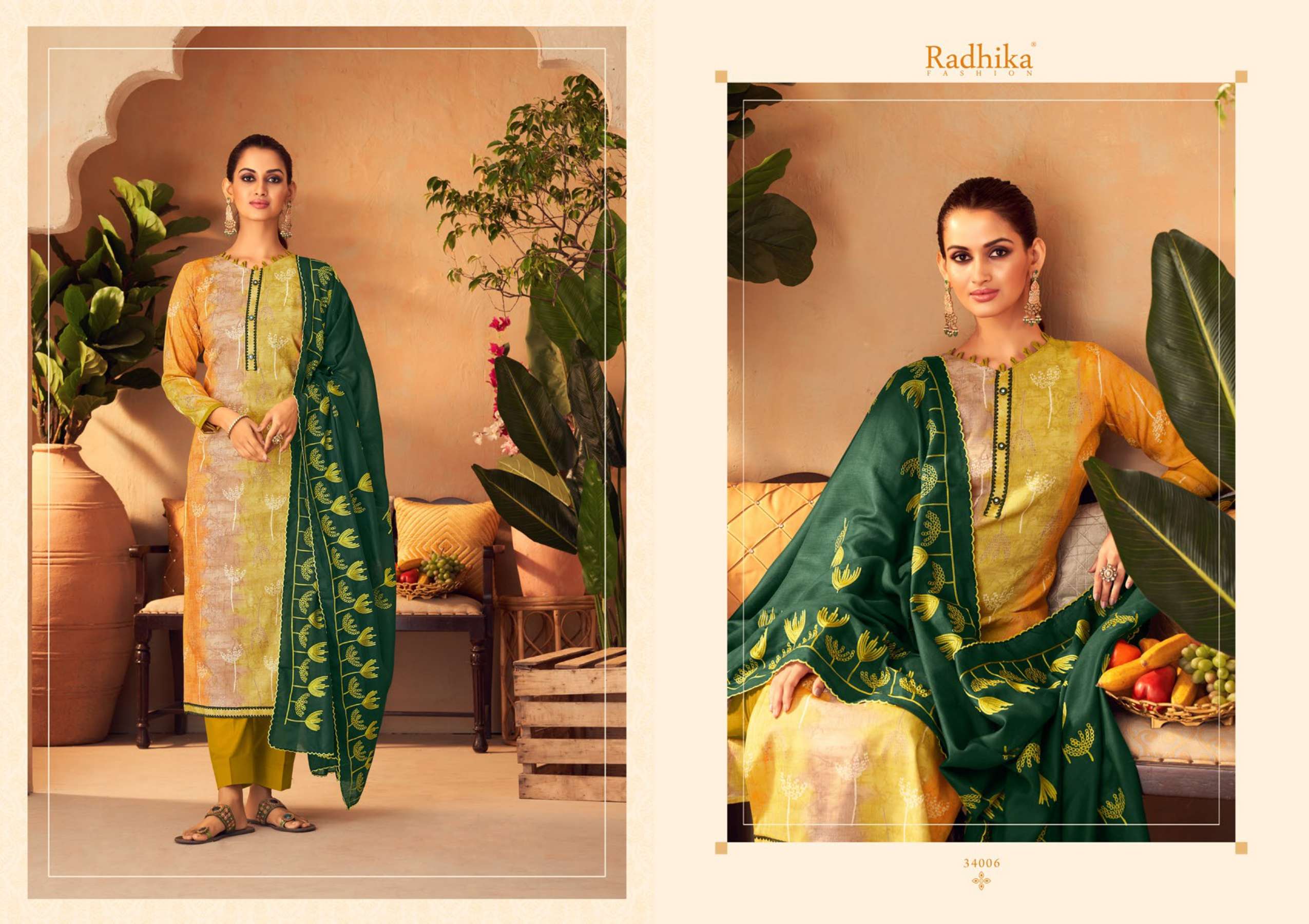 Radhika Blossom 11 Ready Made Exclusive Fancy Dress Materials Wholesale catalog
