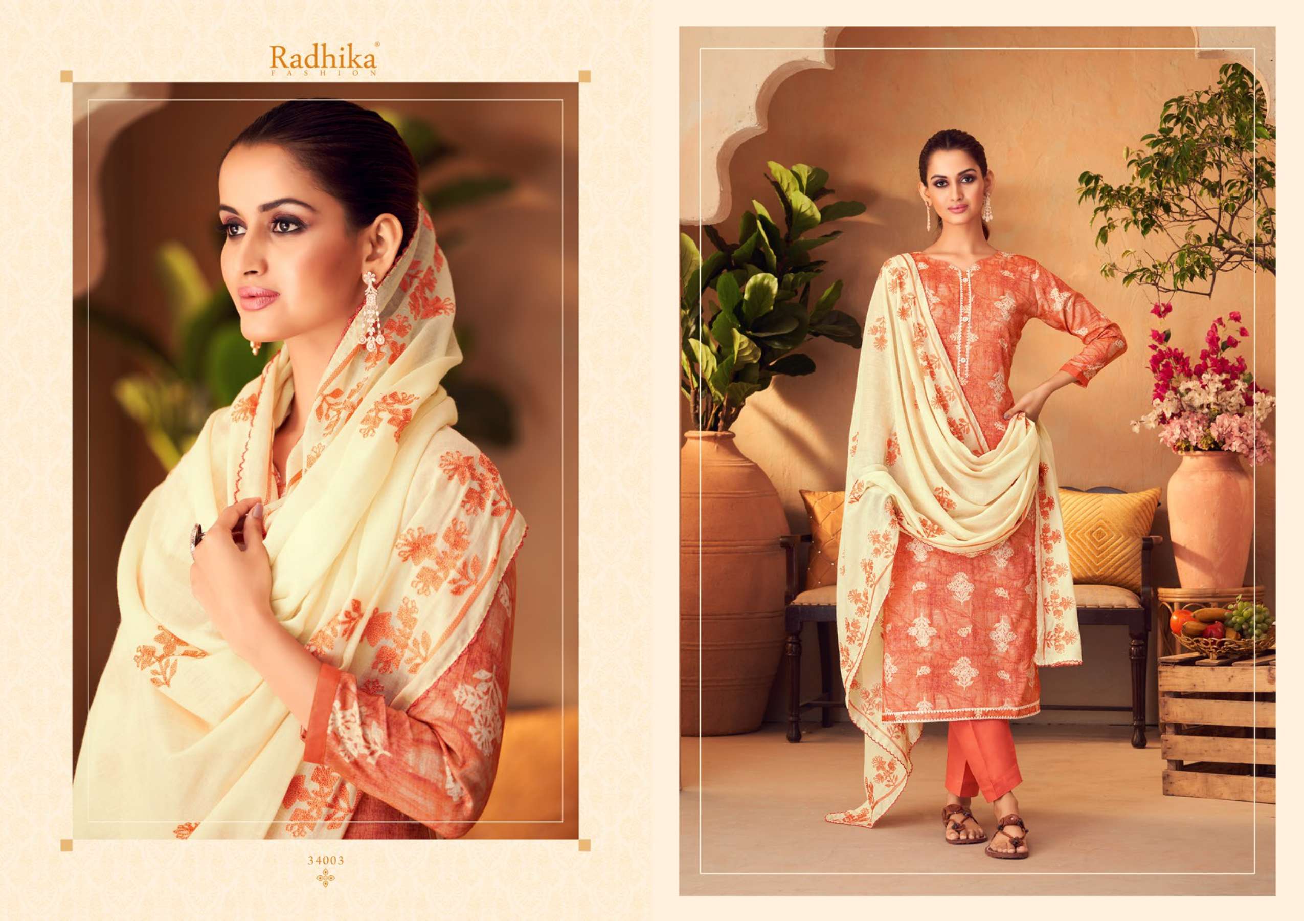 Radhika Blossom 11 Ready Made Exclusive Fancy Dress Materials Wholesale catalog