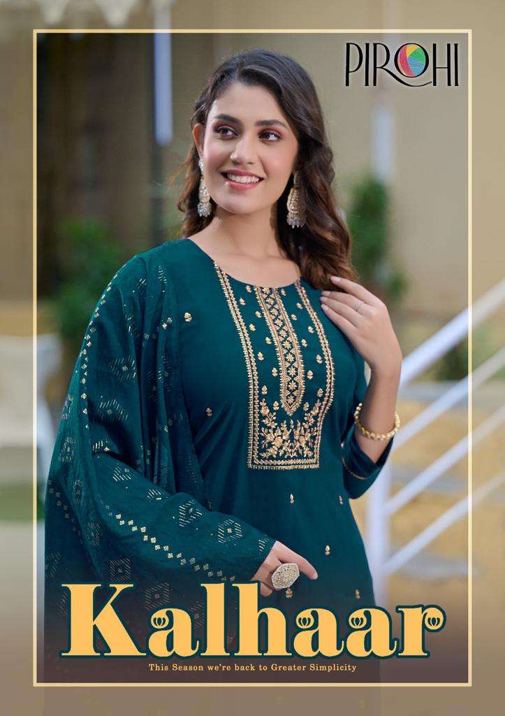RAJAVIR KALHAAR vol -1 Kurti Wholesale catalog