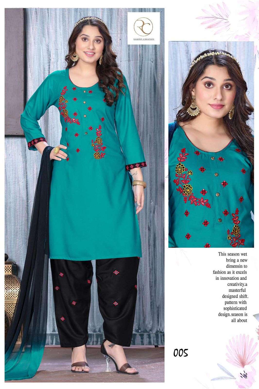 Any Color Party Wear Punjabi Kurtis at Best Price in Thane | Tiptoe  Elegance Llp