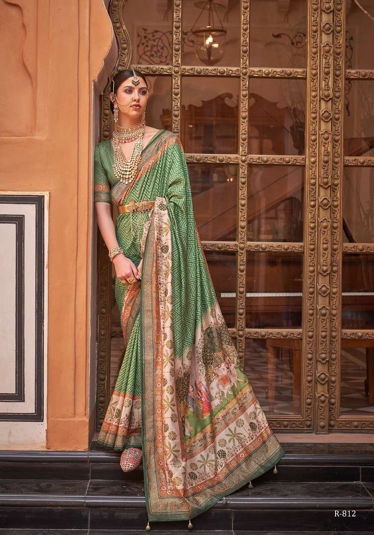 Rewaa Padmavat Vol 2 Silk Blend Designer Saree Wholesale catalog