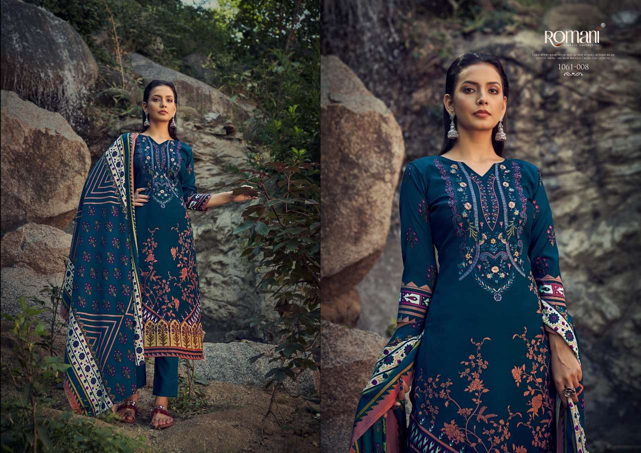 Romani Maria B Pashmina ELEGANT Look Salwar Suit  Wholesale catalog