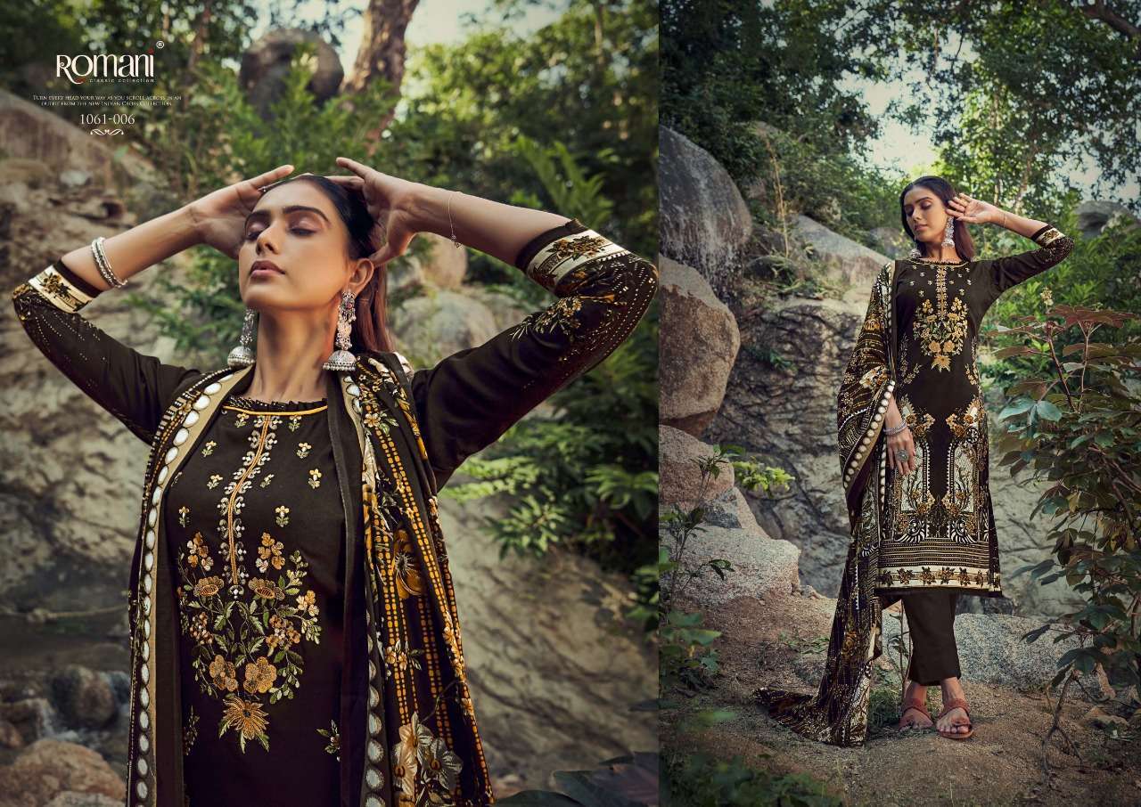 Romani Maria B Pashmina ELEGANT Look Salwar Suit  Wholesale catalog